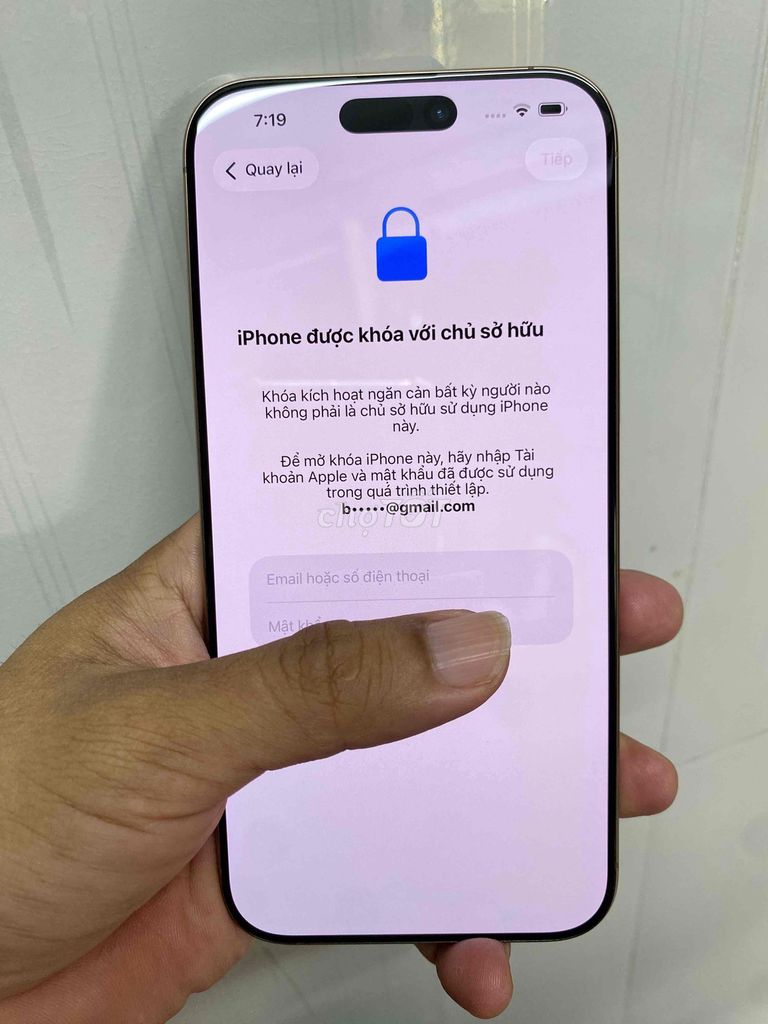 Apple iPhone 16 Pro Max Vàng Dính iCloud. Mua bán Điện thoại tại Quận 12 Tp Hồ Chí Minh được đăng bởi Tính hình 1