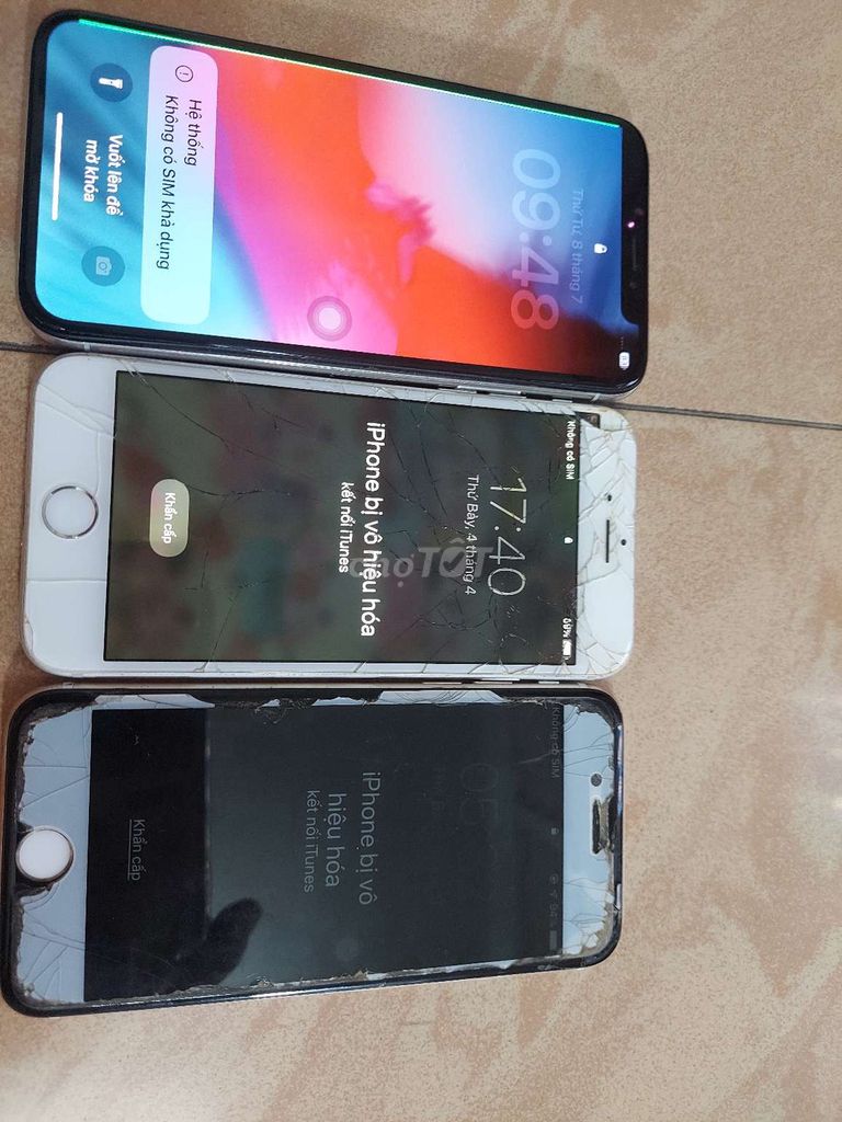 Combo xác iphone x,iphone 6 như hình . Mua bán Điện thoại tại Quận Tân Bình Tp Hồ Chí Minh được đăng bởi Hàng Bao Tét hình 1