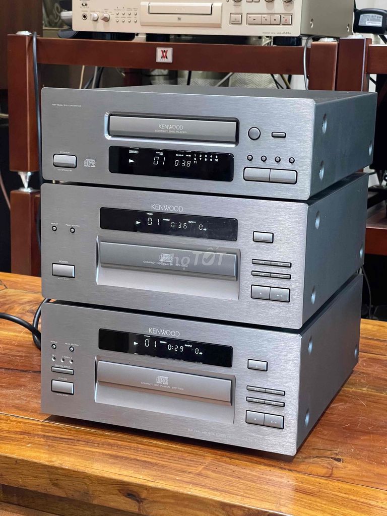 Đầu đĩa CD Kenwood 1001 - 5002 - 7002 kiêm DAC. Mua bán Tivi, Âm thanh tại Thành phố Buôn Ma Thuột Đắk Lắk được đăng bởi Toàn Bách Hóa hình 1