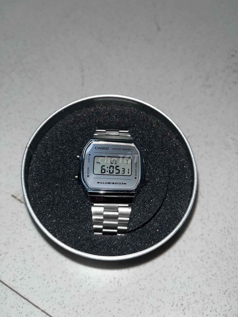 Đồng hồ Casio Unisex Bạc 38.6mm. Mua bán Đồng hồ tại Quận Sơn Trà Đà Nẵng được đăng bởi HUY MARTIN hình 1