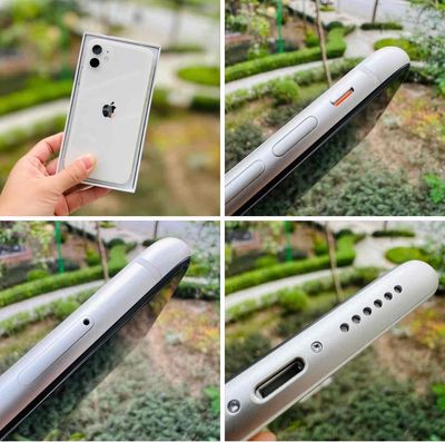 iPhone 11 128G FULLBOX TRẮNG MỚI APPLE  06/2025