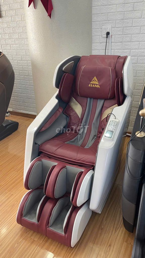 Ghế massage ASAMA AS-MAX-300 Đỏ đô. Mua bán Bàn ghế tại Huyện Châu Thành An Giang được đăng bởi Ghế massage cao cấp ASAMA hình 1