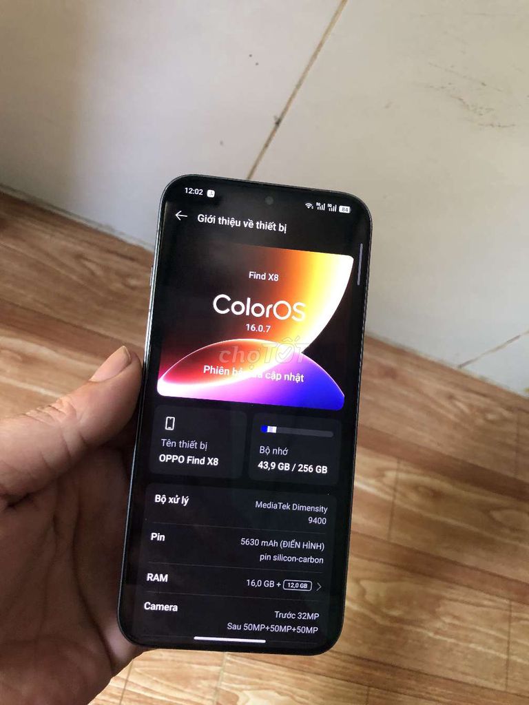 bán gl Find X8 16GB 256GB Đen. Mua bán Điện thoại tại Huyện Nhơn Trạch Đồng Nai được đăng bởi  gl trao đổi  hình 1