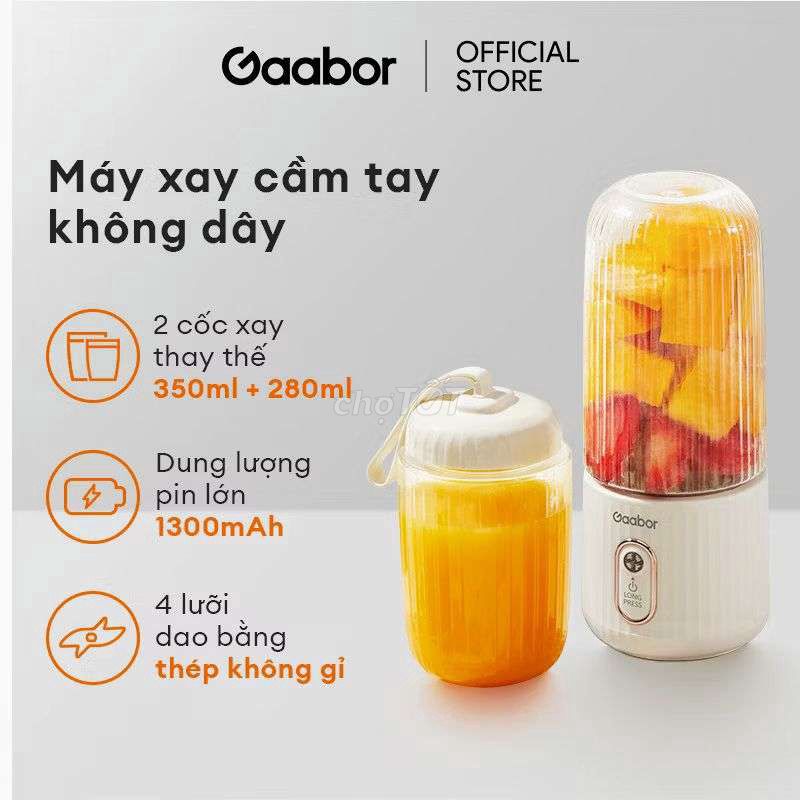 Máy xay sinh tố Gaabor FP03T-WH01A. Mua bán Bếp, lò, đồ điện nhà bếp tại Thành phố Thuận An Bình Dương được đăng bởi Triet Ngo hình 1