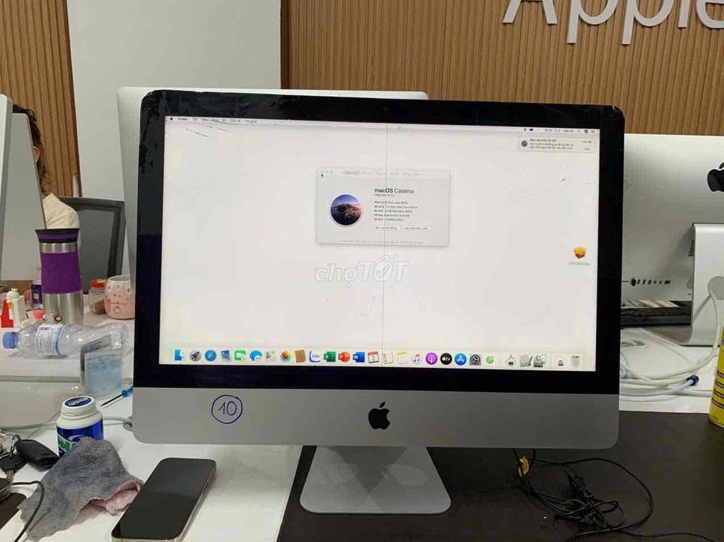 Apple iMac Bạc macOS Catalina. Mua bán Máy tính để bàn tại Quận Thanh Xuân Hà Nội được đăng bởi Thu Hà hình 1