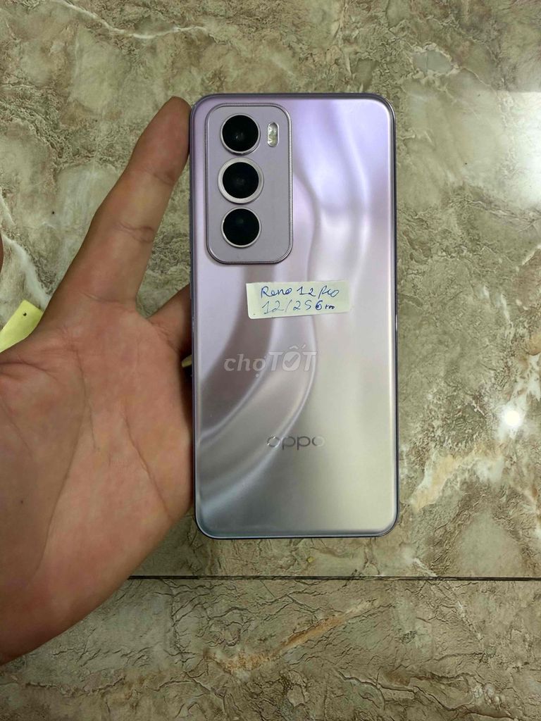 OPPO Reno12 Pro 256GB Tím. Mua bán Điện thoại tại Quận Tân Phú Tp Hồ Chí Minh được đăng bởi Nguyễn Thắng Mobile hình 1