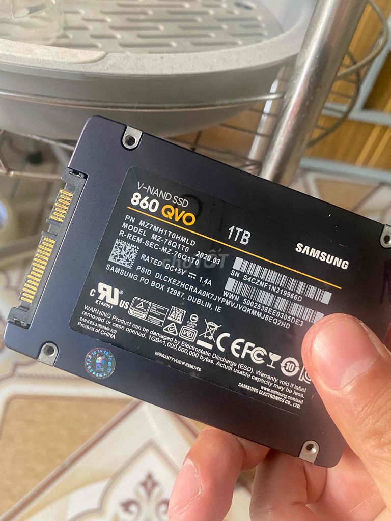 SSD Samsung 1TB 2.5in Sata Laptop Pc Imac