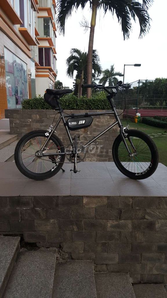 Xe đạp mini velo 16 inch khung Thép Xám. Mua bán Xe đạp tại Huyện Nhà Bè Tp Hồ Chí Minh được đăng bởi Hoàng Tú hình 1