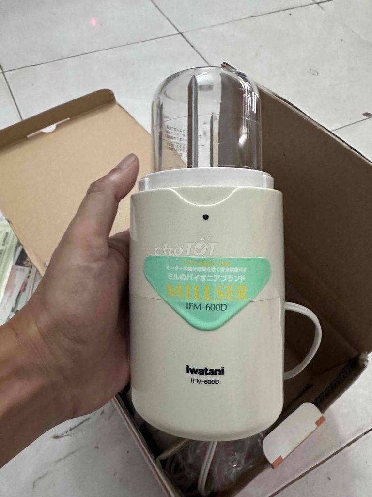 Máy xay sinh tố Iwatani IFM-600D Trắng. Mua bán Bếp, lò, đồ điện nhà bếp tại Thành phố Sóc Trăng Sóc Trăng được đăng bởi Phạm Toàn Thắng hình 1