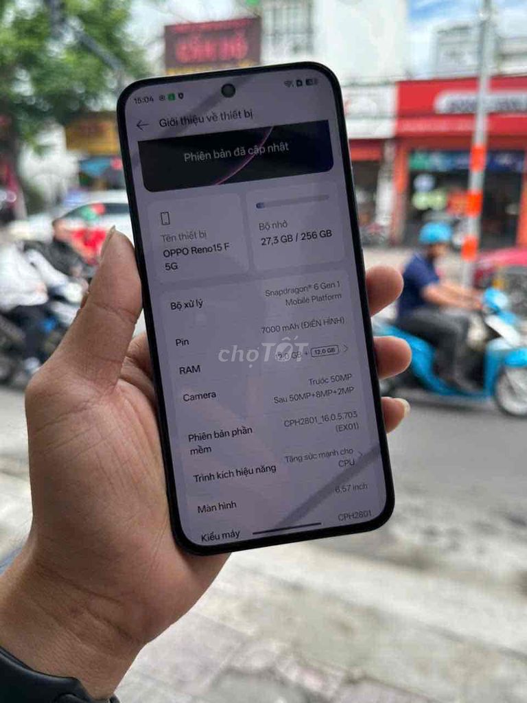 OPPO Reno 15F 5G 256GB. Mua bán Điện thoại tại Quận 7 Tp Hồ Chí Minh được đăng bởi Tới Nguyễn hình 1