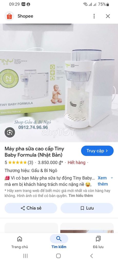 Thanh lý máy pha sữa như hình