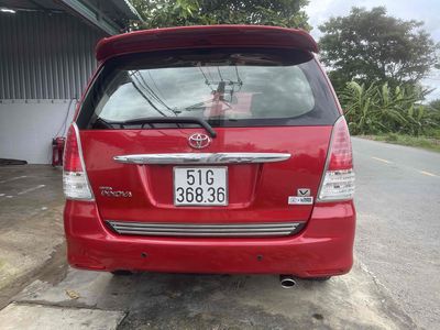 Toyota Innova 2008 Đỏ sơn từ hãng