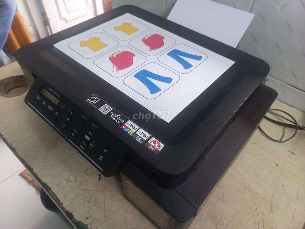 Máy in màu Brother T520w ( máy wifi đời cao)