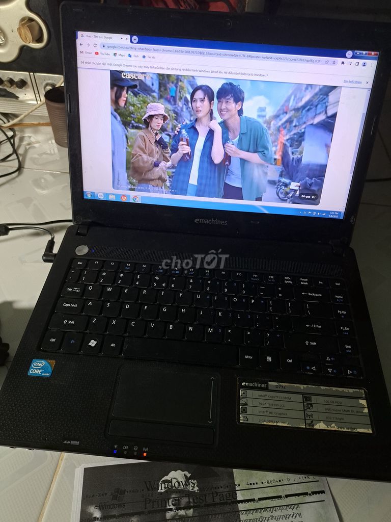 Bán laptop học tập sử dụng bình thường. Mua bán Laptop tại Huyện Long Điền Bà Rịa - Vũng Tàu được đăng bởi Nhật Tiến hình 1