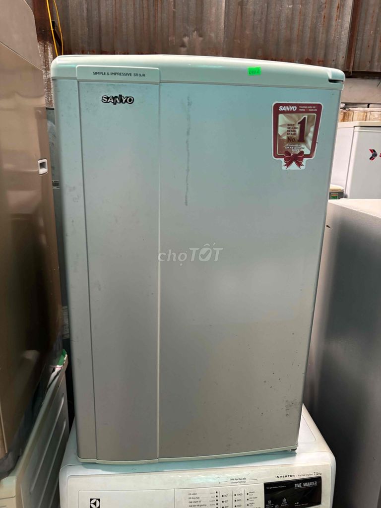 thanh lí tủ lạnh mini 90l zin bảo hành 6 tháng