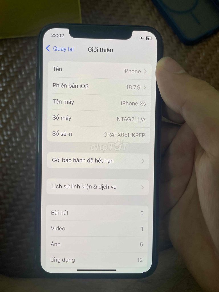 Iphone XS quốc tế 64gb. Mua bán Điện thoại tại Huyện Quảng Xương Thanh Hóa được đăng bởi Phạm Khánh hình 1
