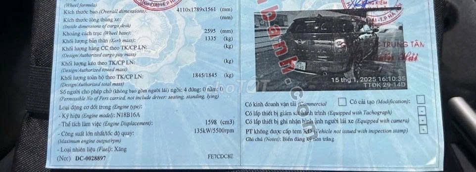 MINI Countryman 2014 – Kiểu dáng độc đáo. Mua bán Ô tô tại Quận Nam Từ Liêm Hà Nội được đăng bởi TRÂN VĂN BÌNH hình 4