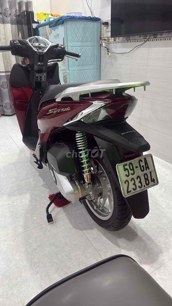 Honda SH Mode 2024 ABS красный 798 км