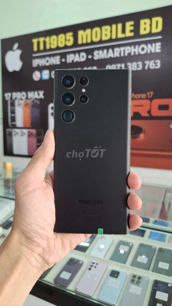 Samsung Galaxy S22 Ultra 5G 512GB Đen. Mua bán Điện thoại tại Thành phố Thủ Dầu Một Bình Dương được đăng bởi TTMobileBD hình 1