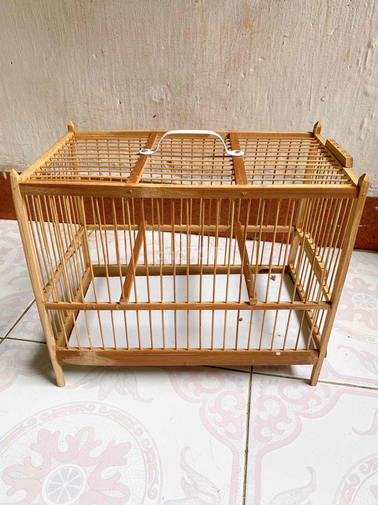 Lồng chim Gỗ Nâu Size Nhỏ cho Chim hút mật. Mua bán Phụ kiện, Thức ăn, Dịch vụ tại Quận 5 Tp Hồ Chí Minh được đăng bởi Anh Duy hình 1