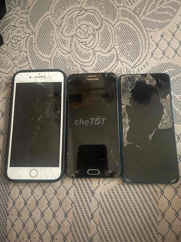 iPhone Trắng Màn hình vỡ. Mua bán Điện thoại tại Thành phố Biên Hòa Đồng Nai được đăng bởi Serense Dang hình 1