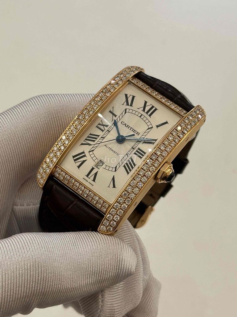 Đồng hồ Cartier Tank Américaine XL. Mua bán Đồ sưu tầm, đồ cổ tại Quận Đống Đa Hà Nội được đăng bởi Hải Long hình 1
