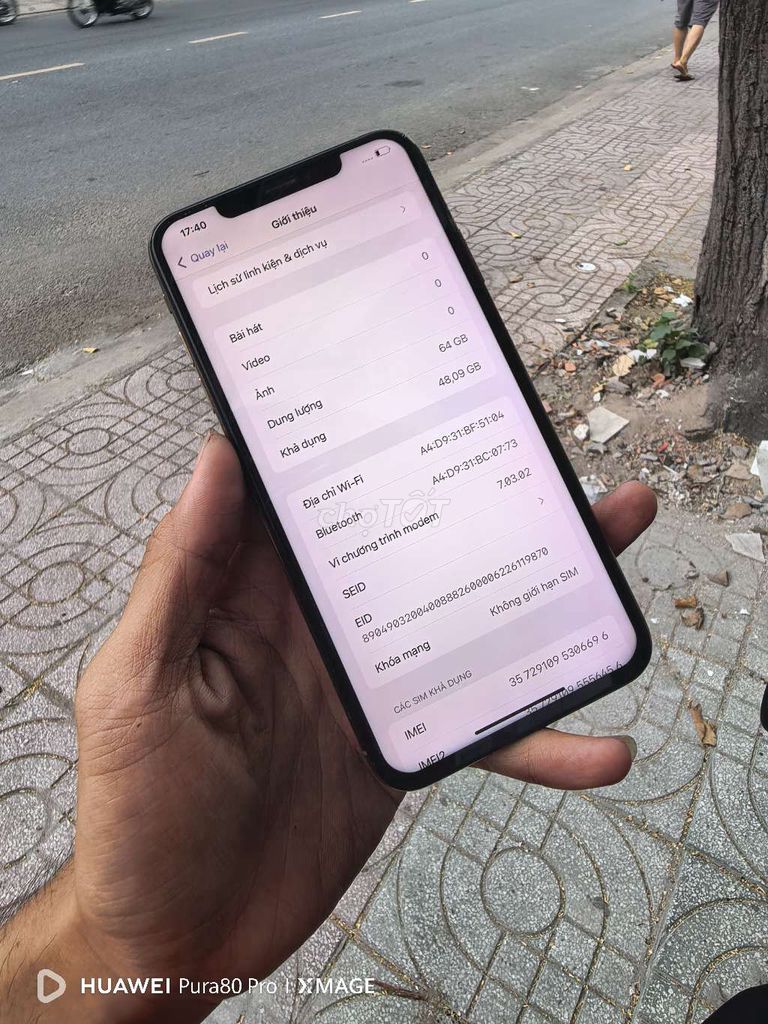 Apple iPhone XS Max 64GB Vàng Đã sử dụng. Mua bán Điện thoại tại Thành phố Mỹ Tho Tiền Giang được đăng bởi Quan Nguyễn  hình 1