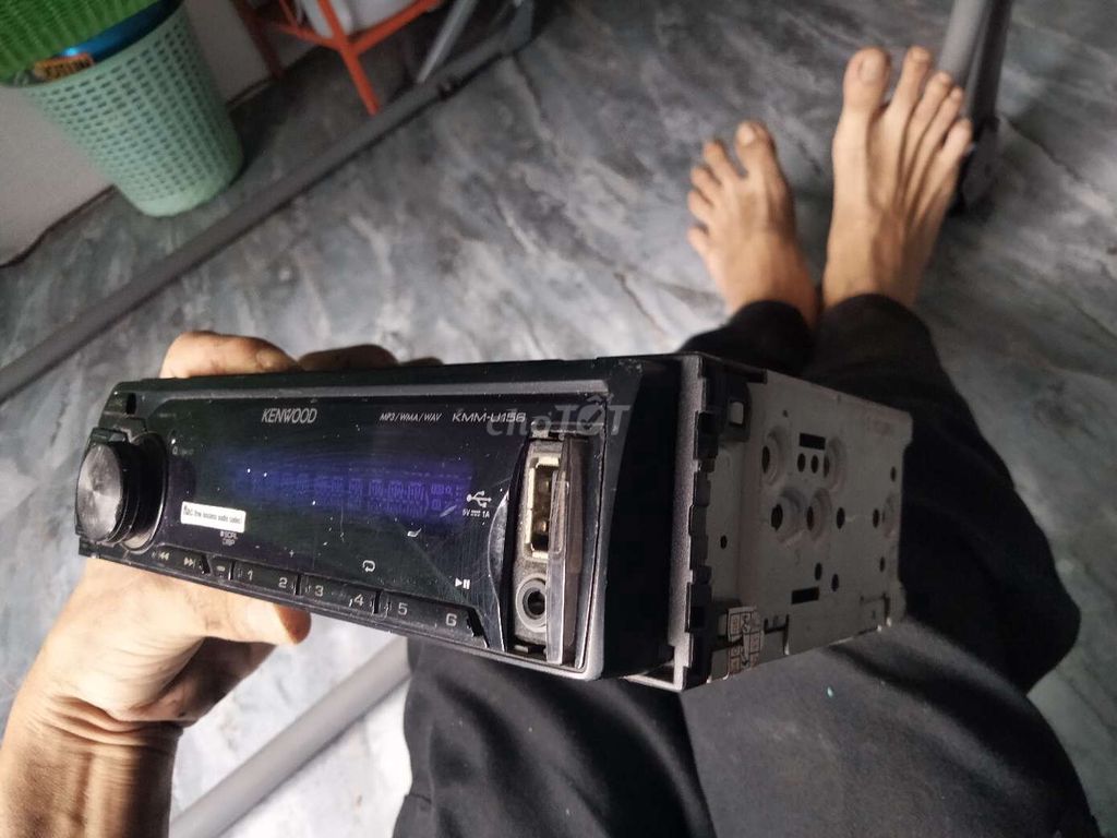 Đầu phát âm thanh KENWOOD KMM-U156 Đen. Mua bán Phụ tùng xe tại Thành phố Buôn Ma Thuột Đắk Lắk được đăng bởi Nam hình 5