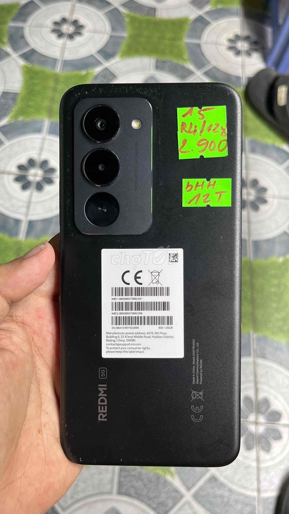 Xiaomi Redmi 15 5G còn bh chính hãng 12 tháng. Mua bán Điện thoại tại Huyện Nhà Bè Tp Hồ Chí Minh được đăng bởi Trần Hoàng Kính hình 1
