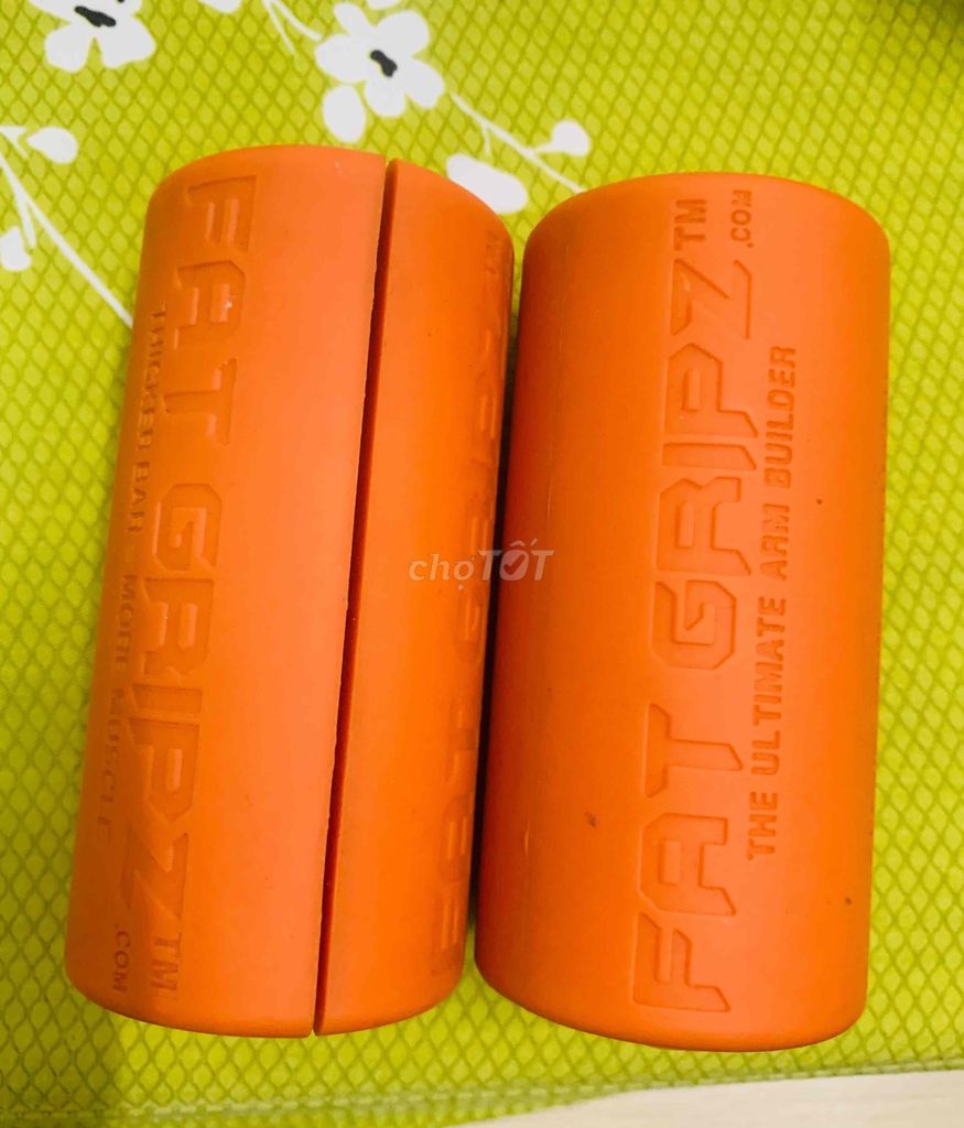 1 cặp tay cầm cao su fat gripz tập gym