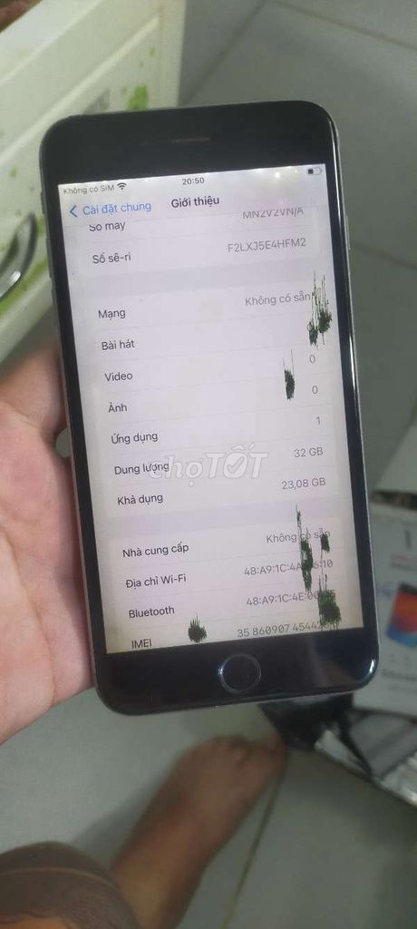 Apple iPhone 6S Plus 32GB Bạc Màn zin xấu. Mua bán Điện thoại tại Quận 7 Tp Hồ Chí Minh được đăng bởi điện thoại cỏ hình 1