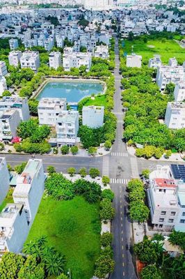 1 lô góc tuyệt phẩm đối diện Bờ Hồ KDC An Thiên Lý,Dt: 182m2/14.56 Tỷ