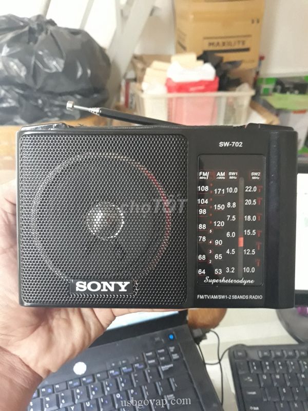 Đài Radio Sony 5 Band SW - 702. Mua bán Tivi, Âm thanh tại Quận 12 Tp Hồ Chí Minh được đăng bởi LK THUẬN THẢO hình 1