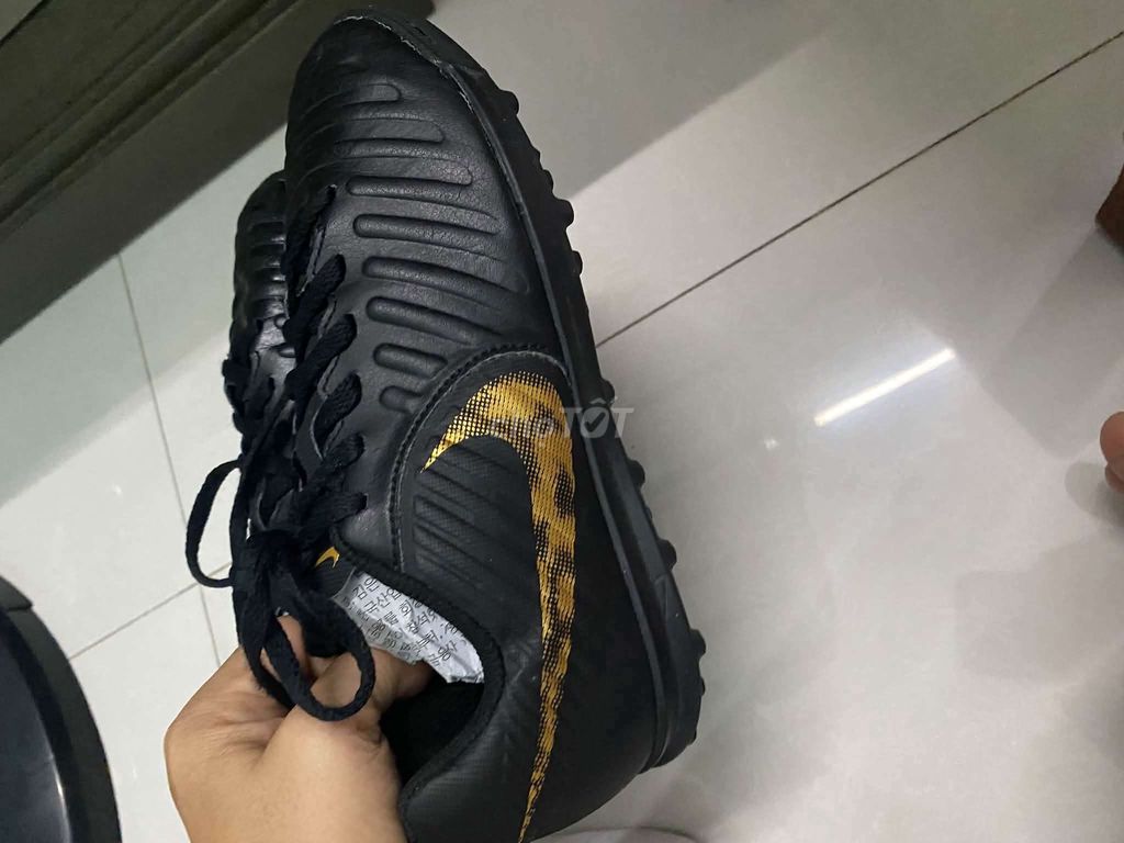 Giày đá bóng Nike Tiempo Nam Đen Size 38