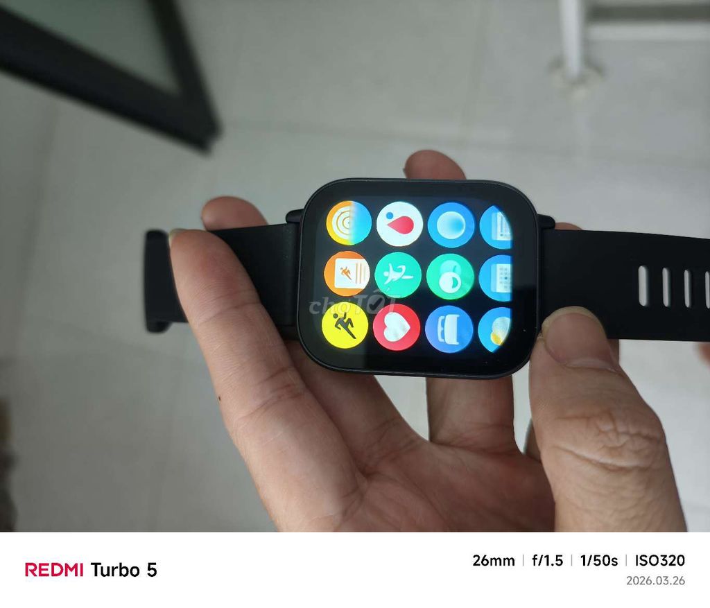 Xiaomi Redmi Watch 5 Active Đen full box. Mua bán Thiết bị đeo thông minh tại Quận Tân Phú Tp Hồ Chí Minh được đăng bởi HOANG NHAN hình 1