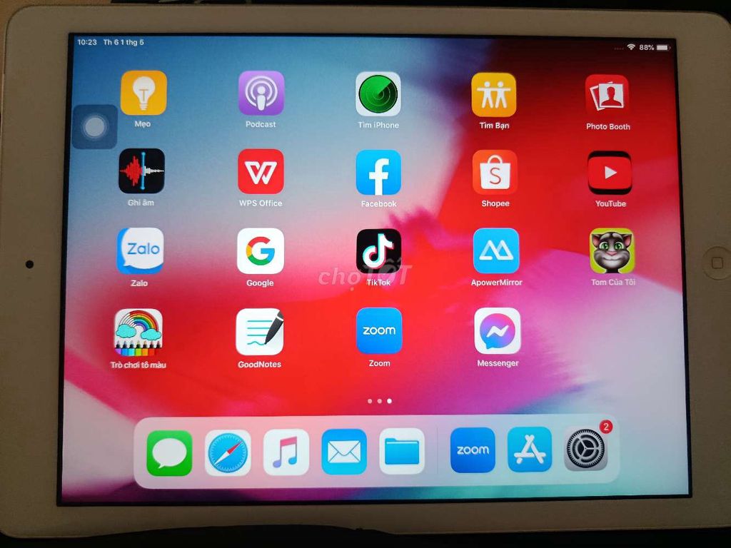 Apple iPad Air 1 16GB Bạc. Mua bán Máy tính bảng tại Quận Ngô Quyền Hải Phòng được đăng bởi Nam Nguyễn Hoài hình 1