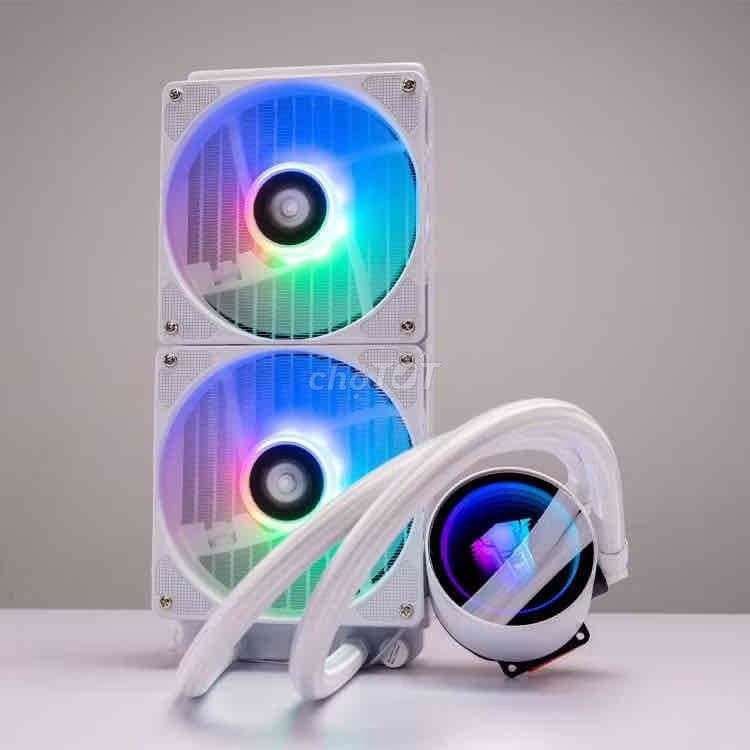 Tản nhiệt nước CPU Trắng 240mm. Mua bán Linh kiện (RAM, Card...) tại Quận Lê Chân Hải Phòng được đăng bởi Ghost hình 1
