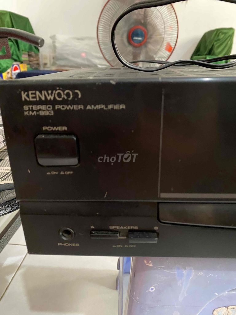 Bộ khuếch đại Kenwood KM-993 Đen. Mua bán Tivi, Âm thanh tại Quận 7 Tp Hồ Chí Minh được đăng bởi Anh Vu Tran hình 1