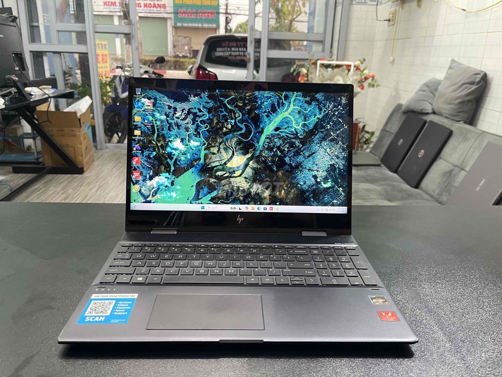 HP Envy x360 Ryzen 7 15.6 inch 16GB/256GB. Mua bán Laptop tại Thị xã Tân Uyên Bình Dương được đăng bởi lê âu hình 1
