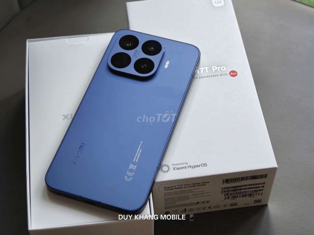 Xiaomi 17T Pro Xanh 512GB Đã sử dụng. Mua bán Điện thoại tại Quận Ninh Kiều Cần Thơ được đăng bởi Lê Khang hình 1
