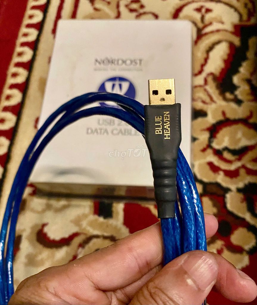 Cáp USB Nordost Blue Heaven. Mua bán Phụ kiện (Màn hình, Chuột...) tại Quận Ngô Quyền Hải Phòng được đăng bởi Tiến Đạt hình 1