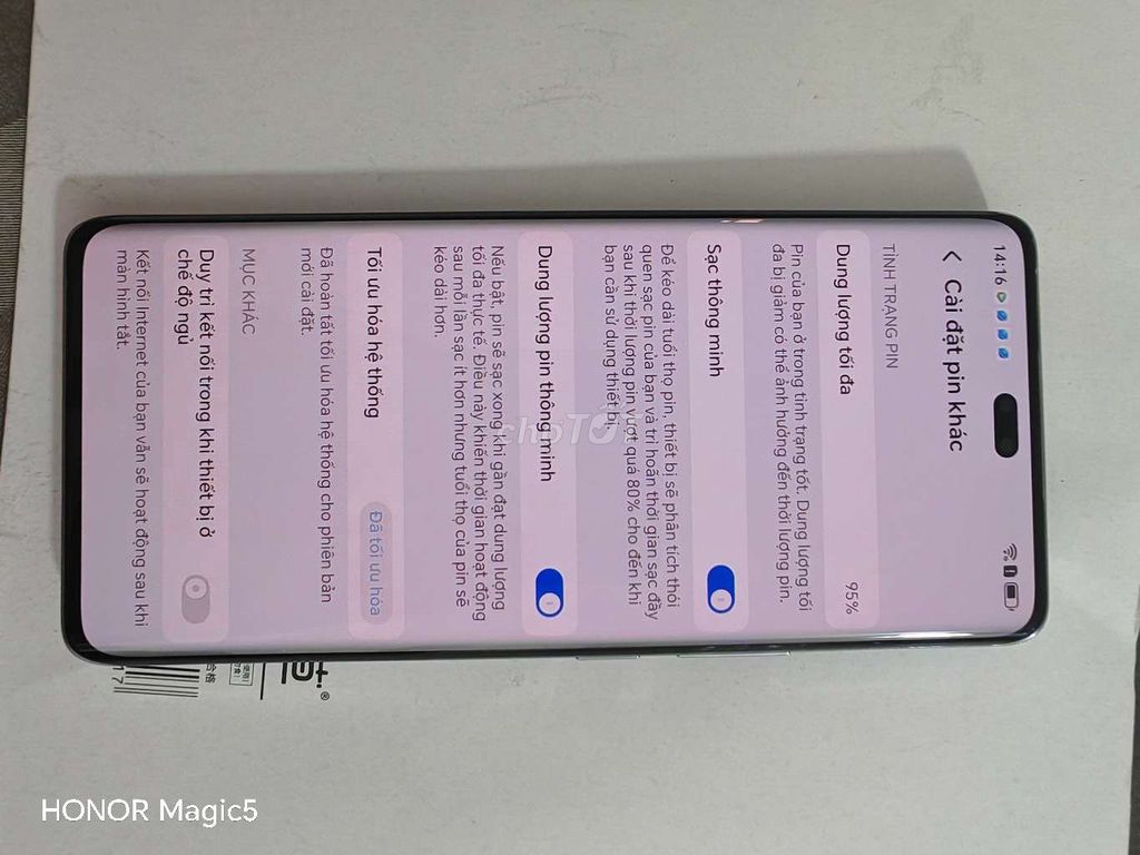 Honor 80 pro pin 97 đẹp như mói. Mua bán Điện thoại tại Quận Gò Vấp Tp Hồ Chí Minh được đăng bởi Duc huy hình 1