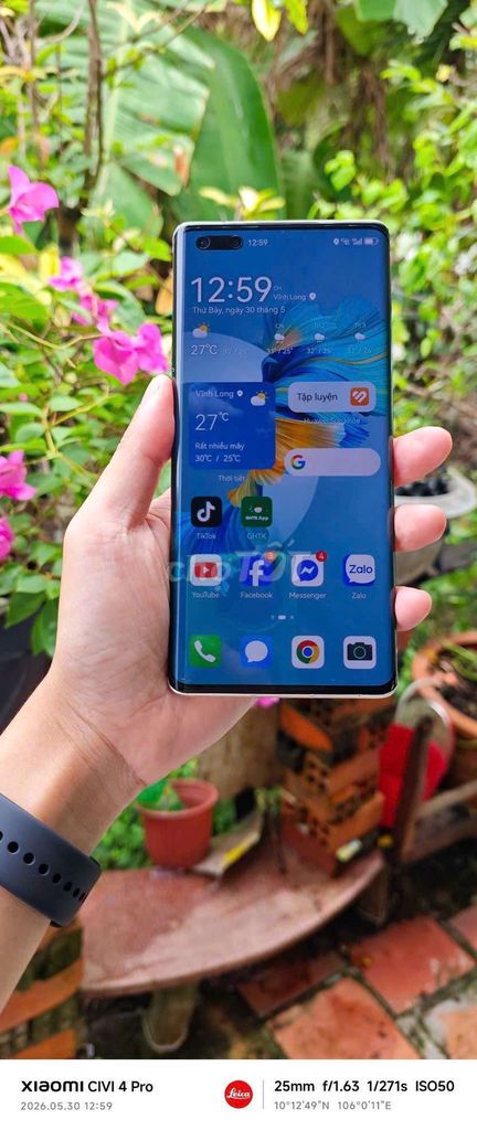 Huawei mate 40pro  Trắng Full zin bán hoặc gl xsm. Mua bán Điện thoại tại Quận 7 Tp Hồ Chí Minh được đăng bởi Trung Nguyen hình 1
