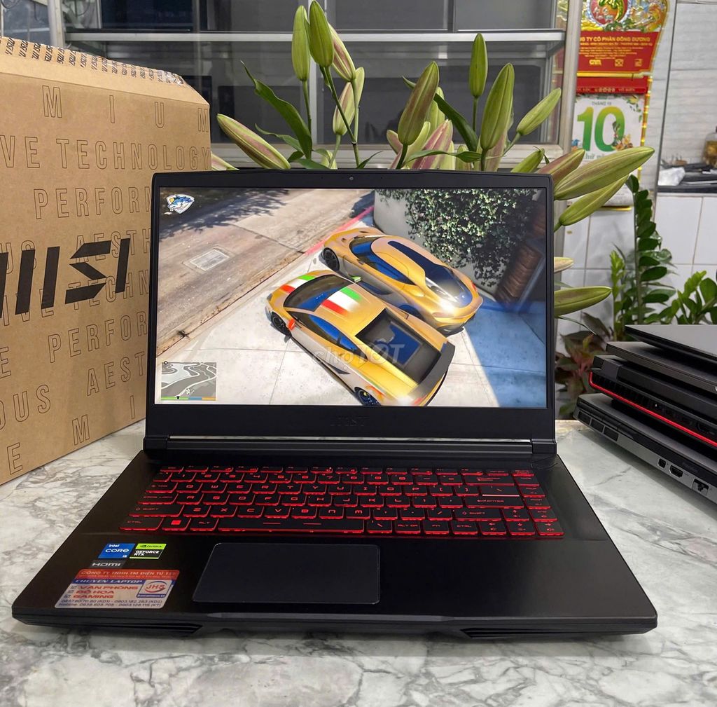 MSI Thin GF63  I5-12450H /16/512 RTX4050/Màn 144Hz. Mua bán Laptop tại Quận Tân Phú Tp Hồ Chí Minh được đăng bởi PHAN TRỌNG THIỆN hình 1