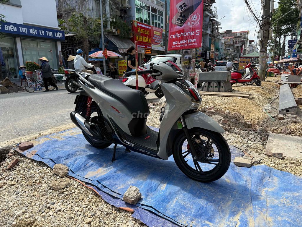 Sh 125 ABS 2023 xám xi măng sport. Mua bán Xe máy tại Quận Ngô Quyền Hải Phòng được đăng bởi Dương Vũ hình 1