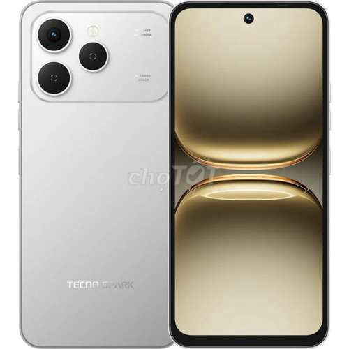 Tecno Spark Bạc. Mua bán Điện thoại tại Thành phố Vị Thanh Hậu Giang được đăng bởi JBZ Max hình 1