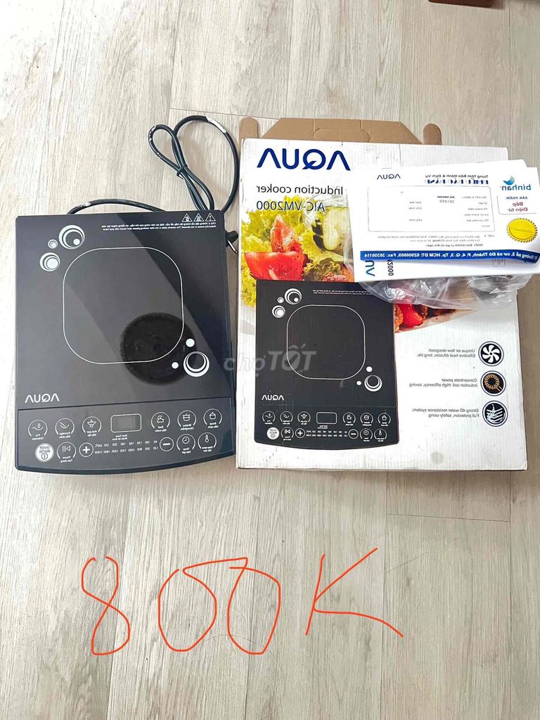 Bếp từ Saijo Denki Đen 1800W. Mua bán Bếp, lò, đồ điện nhà bếp tại Huyện Nhà Bè Tp Hồ Chí Minh được đăng bởi Kiều trang hình 1