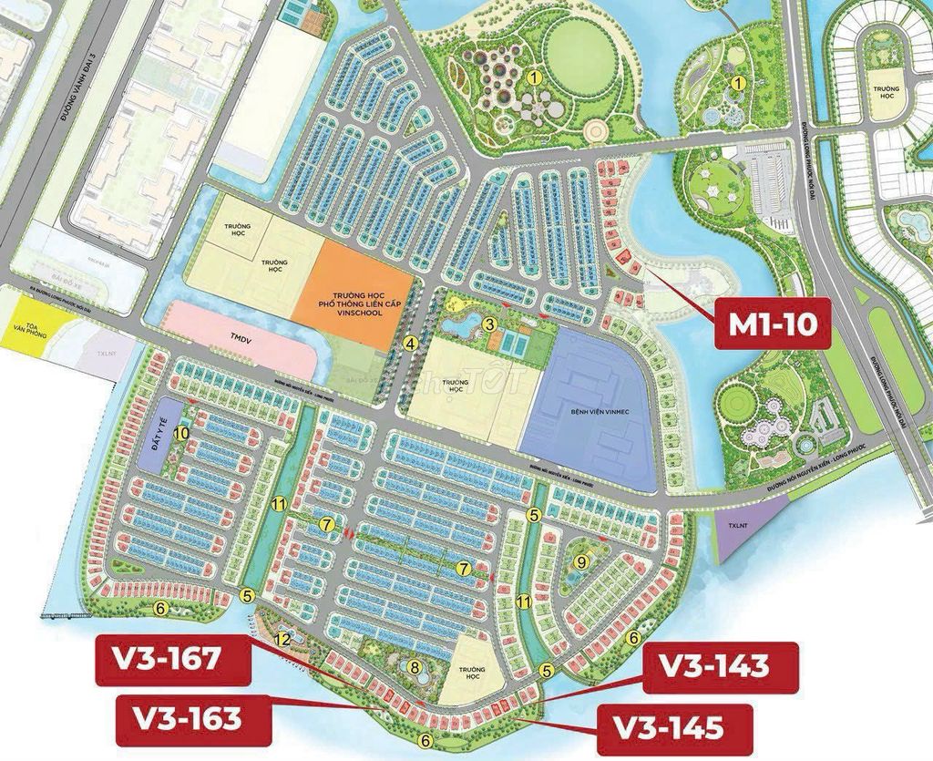 Bán căn biệt thự 375m2 The Manhattan - Vinhomes Grand Park