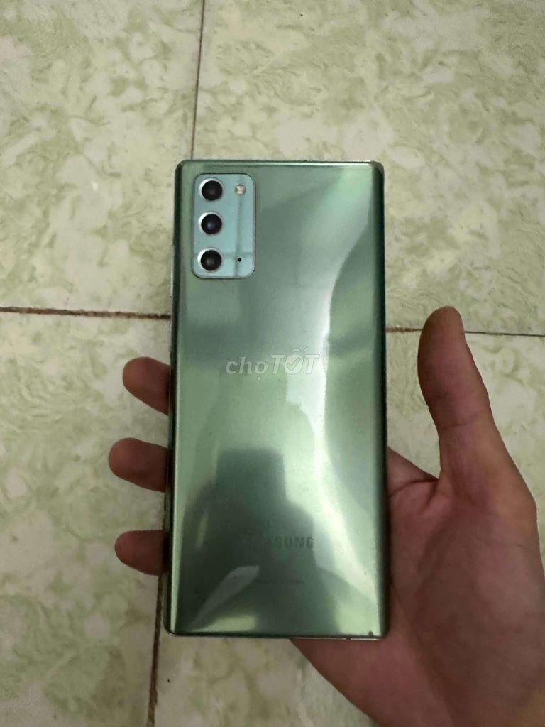 Samsung Note 20 256GB Xanh Phù Pin, sọc màn. Mua bán Điện thoại tại Huyện Nhà Bè Tp Hồ Chí Minh được đăng bởi Trần Nam hình 1