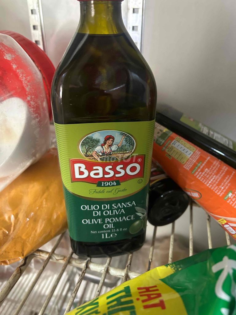 Dầu ăn Basso Olio di Sansa di Oliva. Mua bán Đồ ăn, thực phẩm và các loại khác tại Thành phố Thủ Đức Tp Hồ Chí Minh được đăng bởi Tuấn Nguyễn hình 1